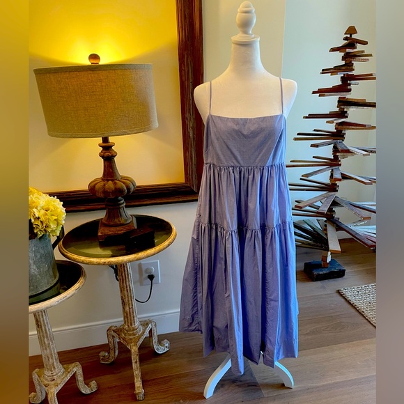 JCrew summer spaghetti strapped dress. - Picture 2 of 3